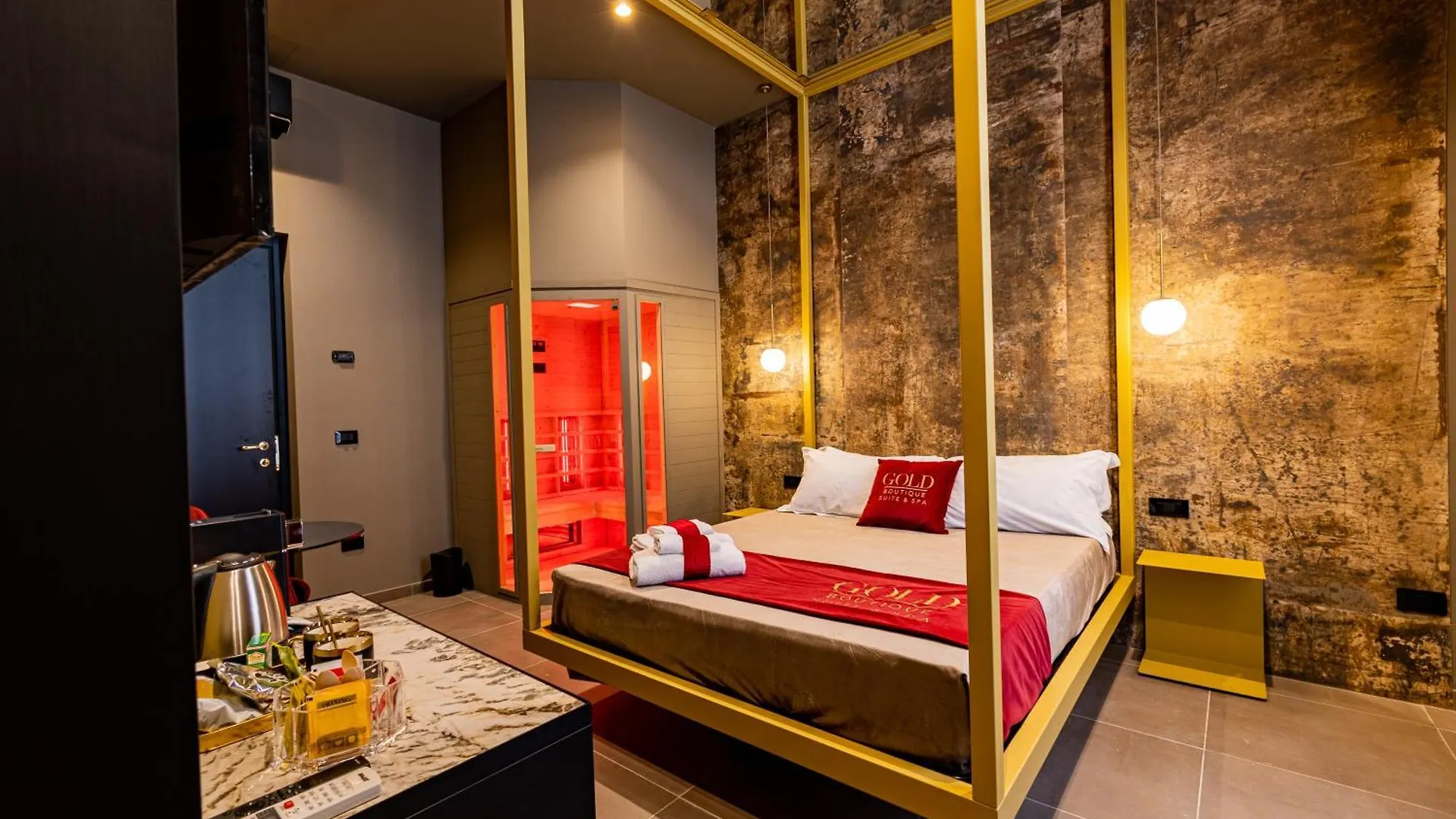 Couette-café Gold Suite&Spa Palerme Italie