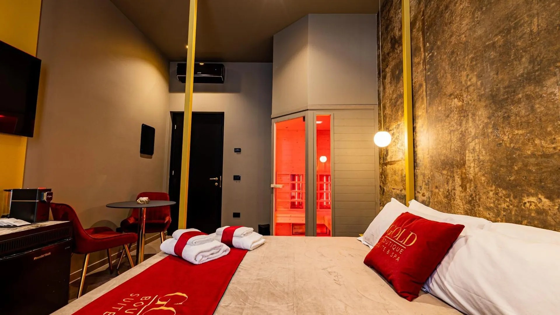 Gold Suite&Spa Palerme Couette-café